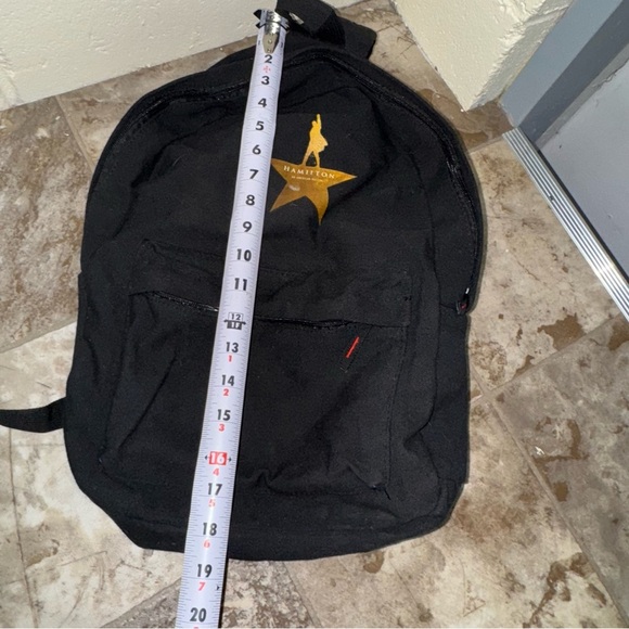 Unisex Hamilton Play Broadway Show Patch Black Cotton Cloth Back Pack No brand - Picture 13 of 13